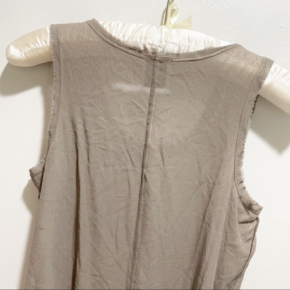 (nude) The Label Metallic Silk Chemise Slip Dress - Picture 3 of 6